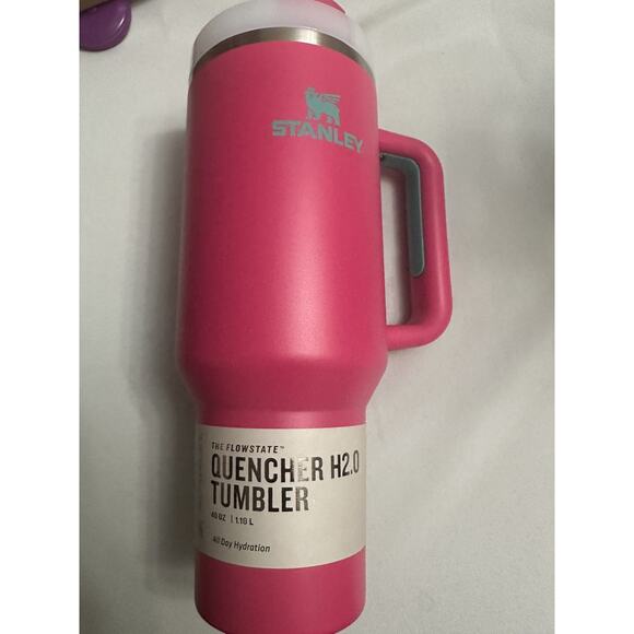 Stanley 40 oz Tumbler Quencher H2.0 Passion Pink NWT - Picture 6 of 9